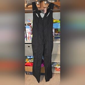 VINTAGE Snowy Mountain Overalls Snow Bib Ski Bib Youth 12 Large XL Womens XS S